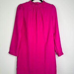 J. Crew Fuchsia Long Sleeve Top